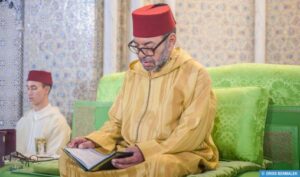 أمير المؤمنين يترأس بمسجد حسان بالرباط حفلا دينيا إحياء لليلة المولد النبوي الشريف
