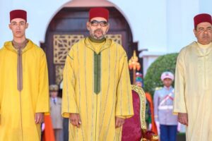 جلالة الملك يترأس بالمضيق حفل استقبال بمناسبة عيد العرش المجيد